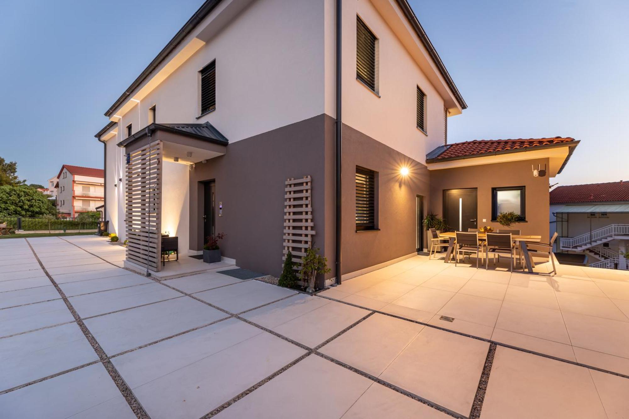 Villa Aurea Apartments Malinska De Luxe Exterior foto