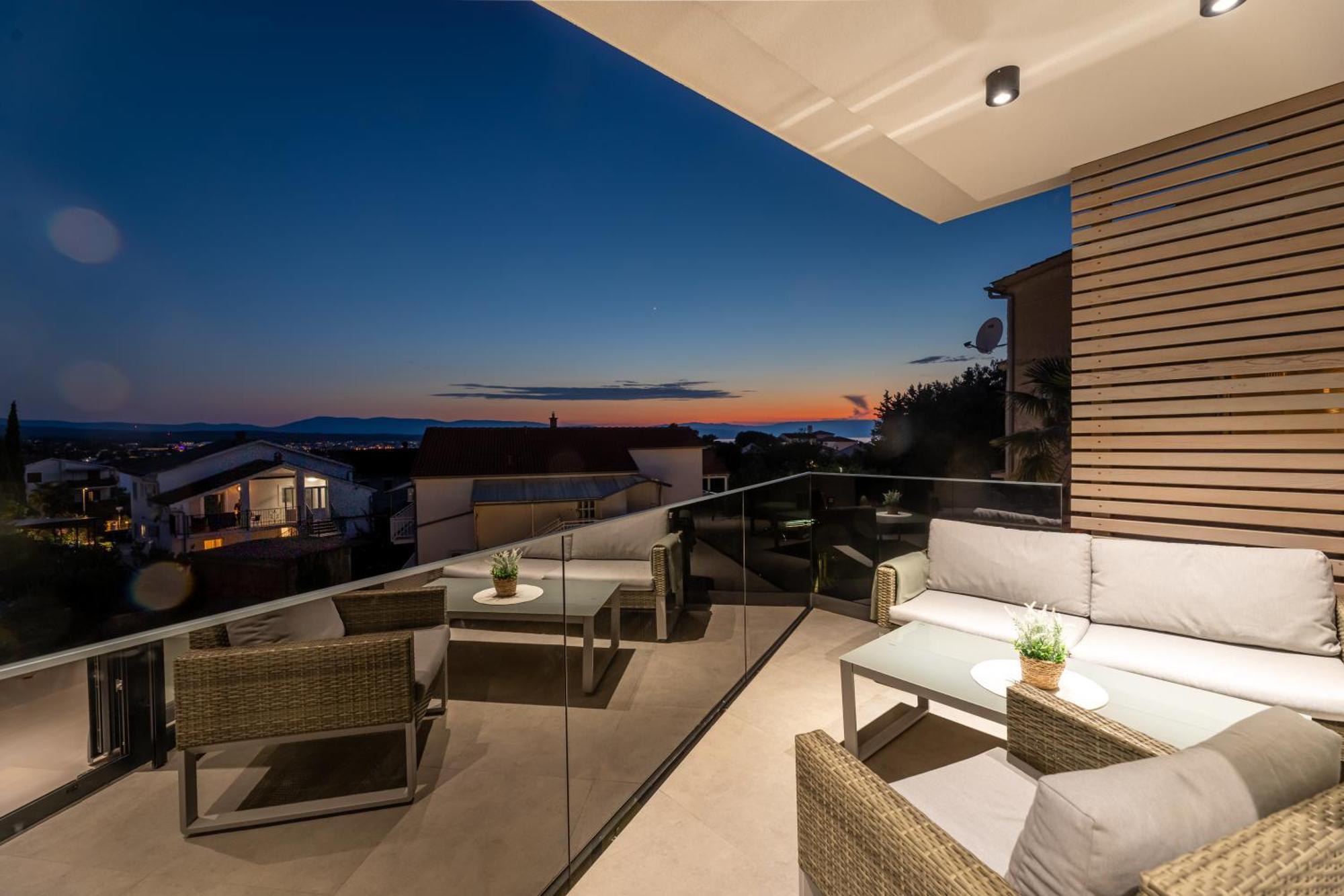 Villa Aurea Apartments Malinska De Luxe Exterior foto