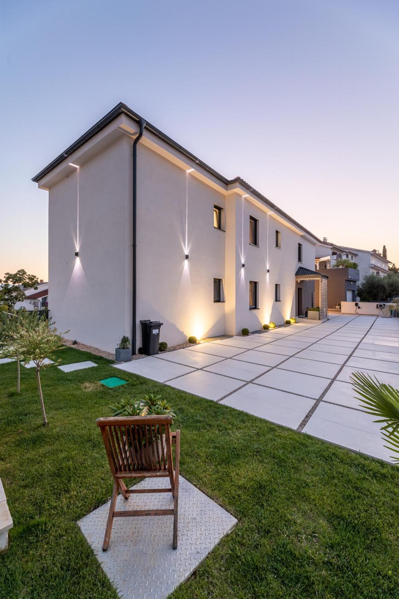 Villa Aurea Apartments Malinska De Luxe Exterior foto